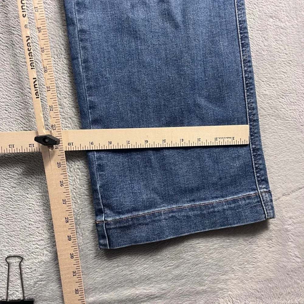 Judy Blue Straight Fit Jeans Medium Wash High Rise Denim JB88596-MD-CO 14W